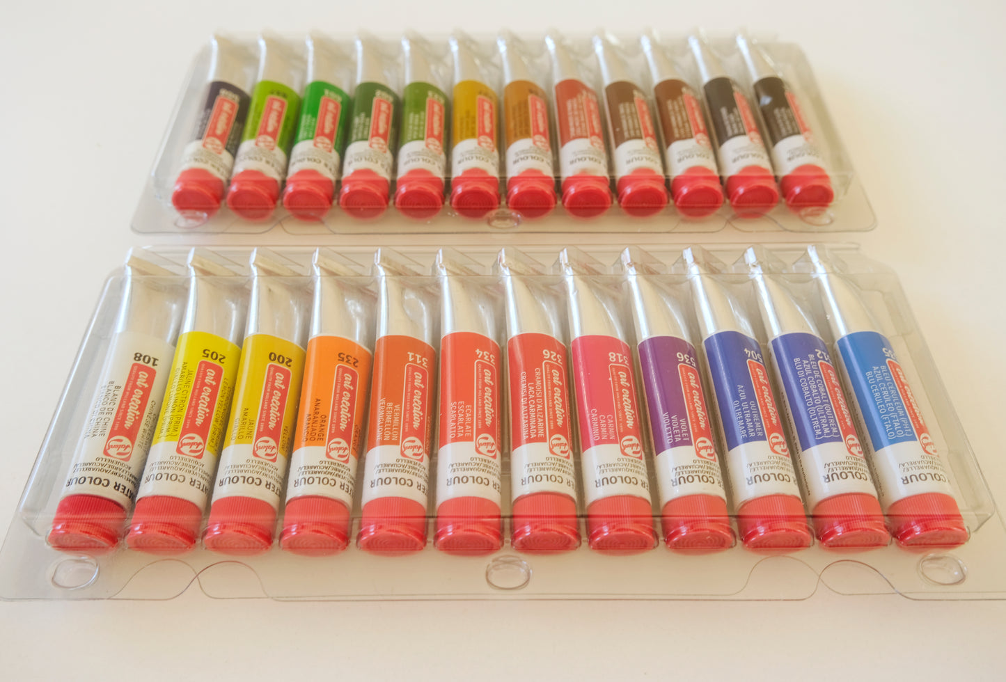 Set de acuarelas 24 x 12 ml
