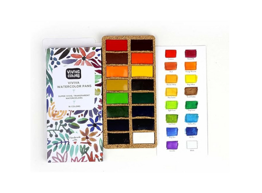 Watercolour Paint Set (16 colours)